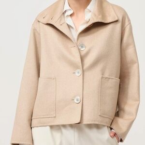 Nanna Pause Cashmere Enid Jacket in Beige Brown